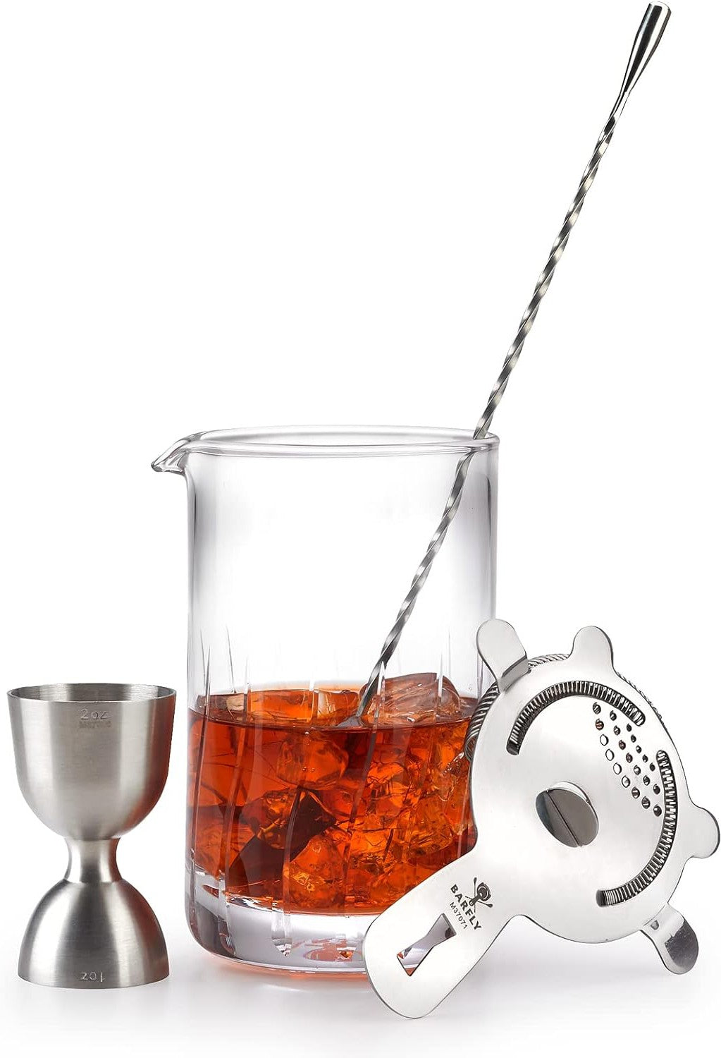 Barfly - 6.25" Clear Heavy Duty Mixing Glass - M37174