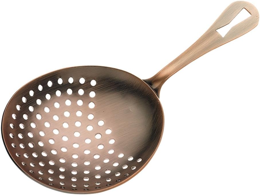 Barfly - 6.5" Antique Copper Julep Strainer - M37028ACP