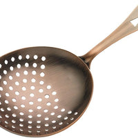 Barfly - 6.5" Antique Copper Julep Strainer - M37028ACP