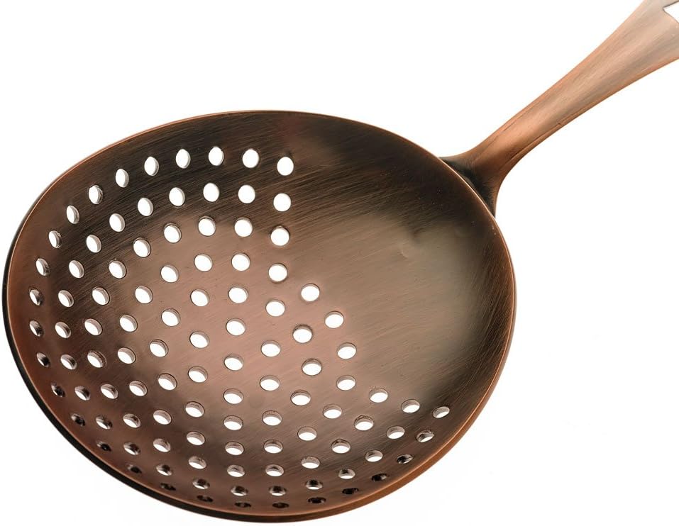 Barfly - 6.5" Antique Copper Julep Strainer - M37028ACP