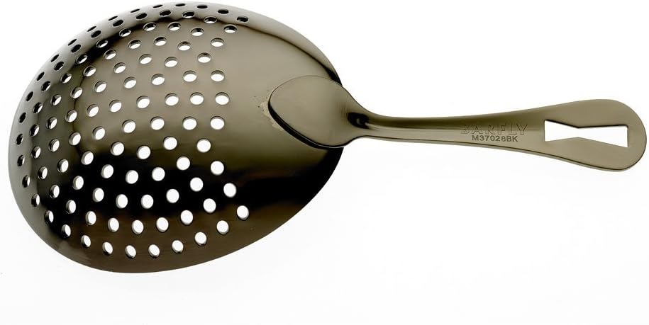 Barfly - 6.5" Black Julep Strainer - M37028BK