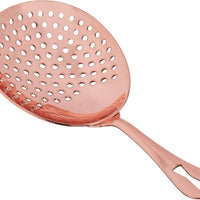 Barfly - 6.5" Copper Plated Julep Strainer - M37028CP