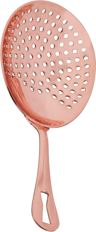 Barfly - 6.5" Copper Plated Julep Strainer - M37028CP