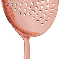Barfly - 6.5" Copper Plated Julep Strainer - M37028CP