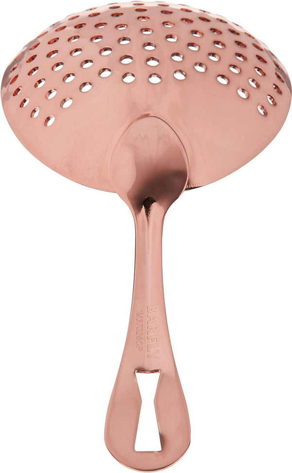 Barfly - 6.5" Copper Plated Julep Strainer - M37028CP