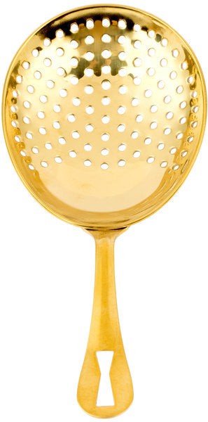 Barfly - 6.5"Gold Plated Julep Strainer - M37028GD