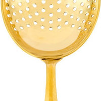 Barfly - 6.5"Gold Plated Julep Strainer - M37028GD