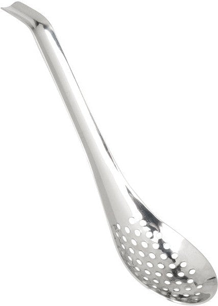 Barfly - 6.75" Stainless Steel Perforated Spherificiation Spoon - M35162