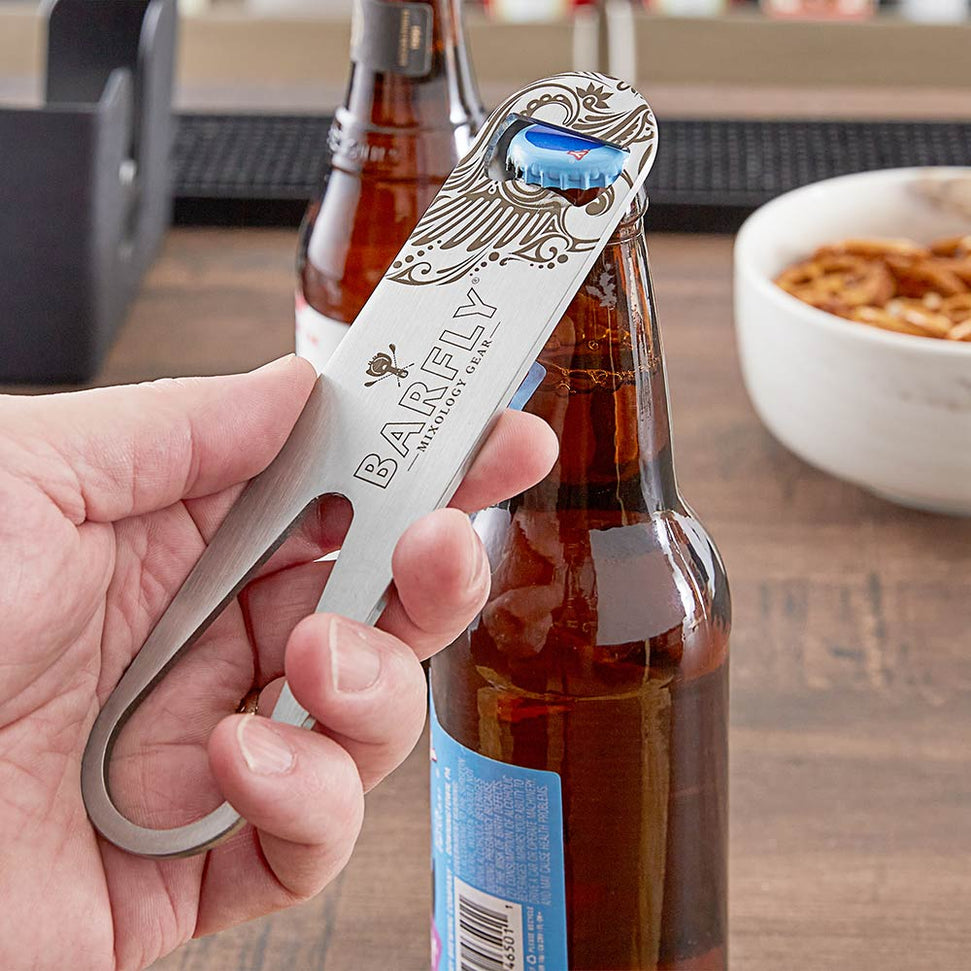 Barfly - 7" Stainless Steel Speed Bottle Opener - M37122