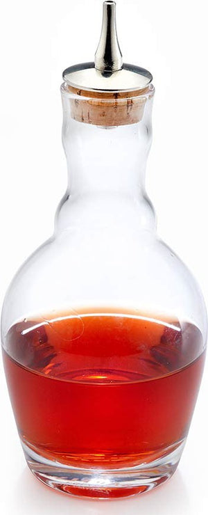 Barfly - 7.4 Oz Contemporary Design Glass Bitters Bottle - M37193