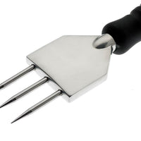 Barfly - 8.25" Stainless Steel 3-Prong Ice Chipper With Rubberized Handle - M37073