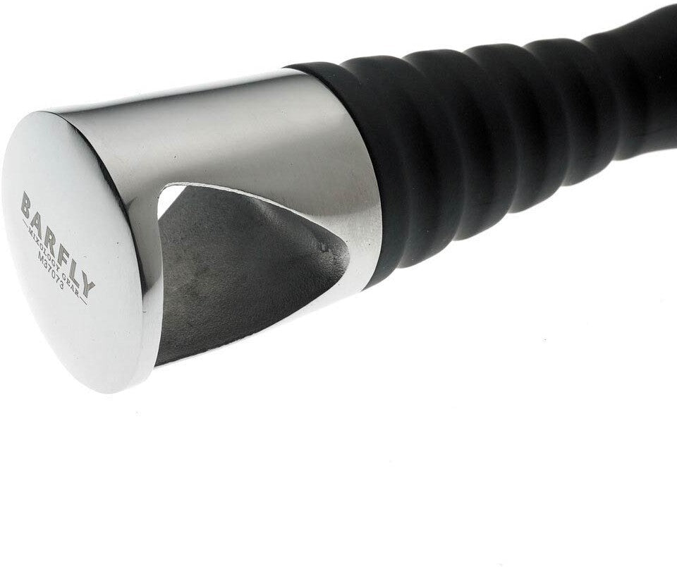 Barfly - 8.25" Stainless Steel 3-Prong Ice Chipper With Rubberized Handle - M37073