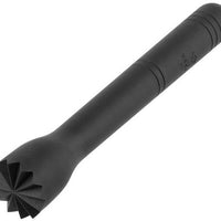 Barfly - 9.5" Black Jumbo Composite Muddler With Textured Bottom - M37036