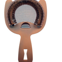 Barfly - Antique Copper Fine Mesh Spring Strainer - M37185ACP