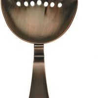 Barfly - Antique Copper Scalloped Julep Strainer - M37029ACP