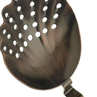 Barfly - Antique Copper Scalloped Julep Strainer - M37029ACP