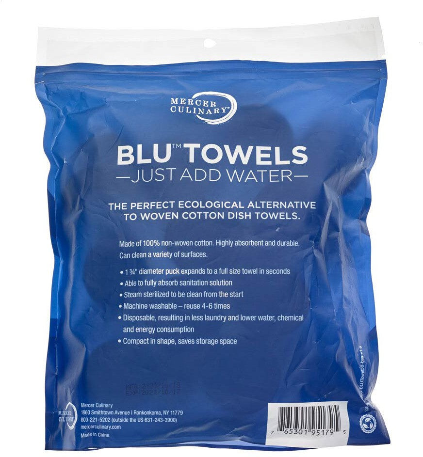 Barfly - BLU® 23.5" x 9.5" Compressed Foodservice Towel, Pack Of 50 - M36006 - DISCONTINUED