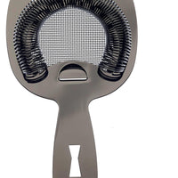 Barfly - Black Fine Mesh Spring Strainer - M37185BK