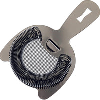 Barfly - Black Fine Mesh Spring Strainer - M37185BK
