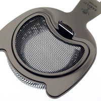 Barfly - Black Fine Mesh Spring Strainer - M37185BK