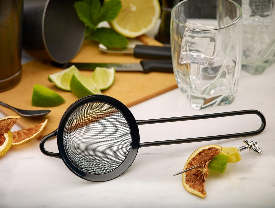 Barfly - Black Fine Mesh Strainer - M37025BK