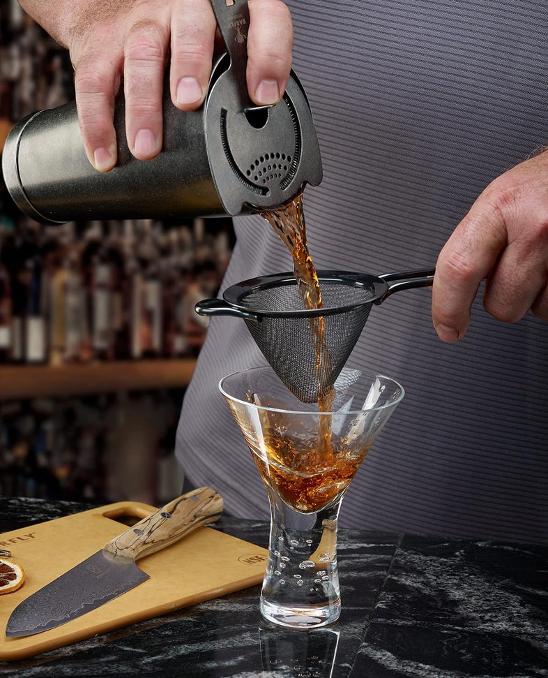 Barfly - Black Fine Mesh Strainer - M37025BK