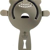 Barfly - Black Heavy-Duty 4 Prong Spring Bar Strainer - M37071BK