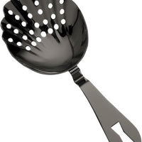 Barfly - Black Scalloped Julep Strainer - M37029BK