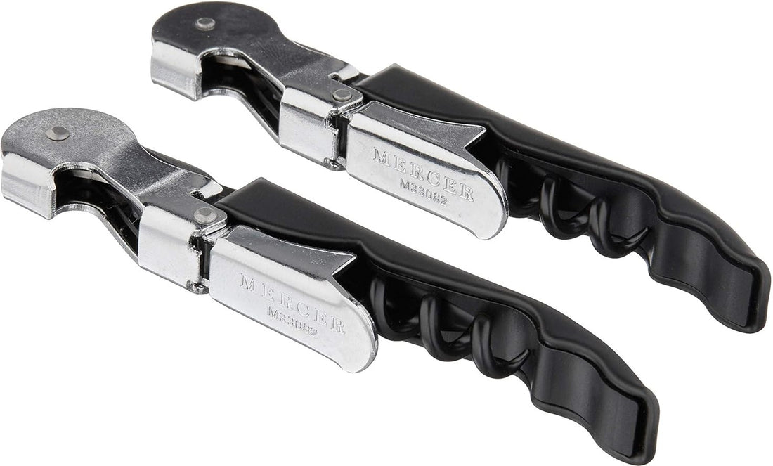 Barfly - Black Waiter's Corkscrew Packaged, Pack of 2 - M33082P2