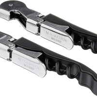 Barfly - Black Waiter's Corkscrew Packaged, Pack of 2 - M33082P2