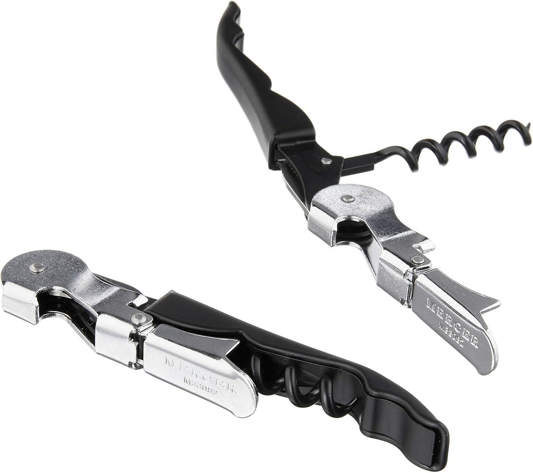 Barfly - Black Waiter's Corkscrew Packaged, Pack of 2 - M33082P2