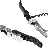 Barfly - Black Waiter's Corkscrew Packaged, Pack of 2 - M33082P2