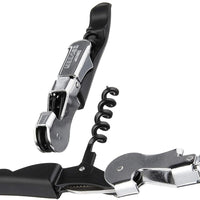 Barfly - Black Waiter's Corkscrew Packaged, Pack of 2 - M33082P2