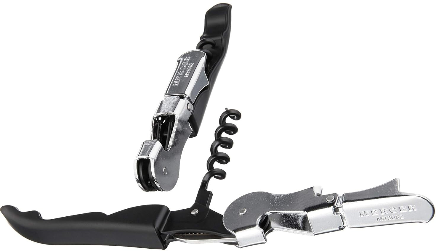 Barfly - Black Waiter's Corkscrew Packaged, Pack of 2 - M33082P2