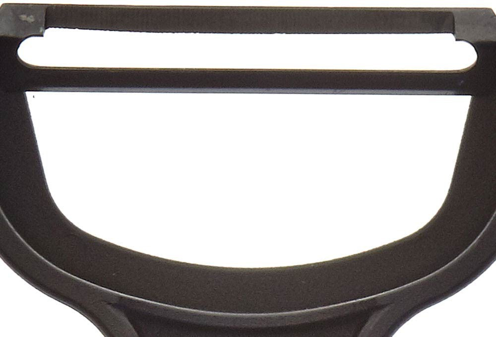Barfly - Black Y Peeler With Straight High Carbon Steel Blade - M33071BKB