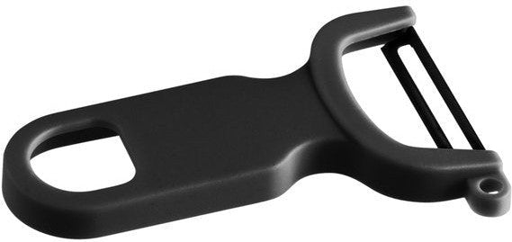 Barfly - Black Y Peeler With Straight High Carbon Steel Blade - M33071BKB