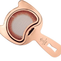 Barfly - Copper Plated Fine Mesh Spring Strainer - M37185CP