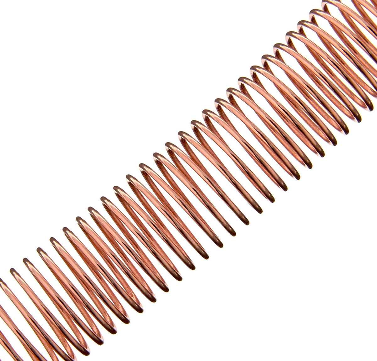 Barfly - Copper Plated Heavy-Duty Spring Bar Strainer - M37026CP