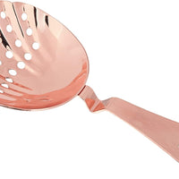 Barfly - Copper Plated Scalloped Julep Strainer - M37029CP