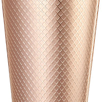 Barfly - Diamond Lattice 18 Oz Copper Plated Half Size Cocktail Shaker - M37198CP