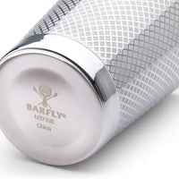 Barfly - Diamond Lattice 18 Oz Stainless Steel Silver Half Size Cocktail Shaker - M37198