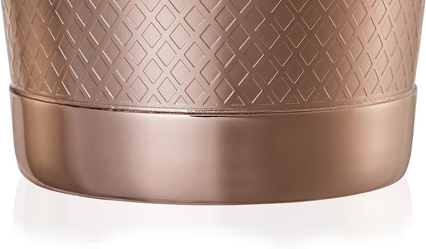 Barfly - Diamond Lattice 28 Oz & 18 Oz Stainless Steel Copper Plated Cocktail Shaker/Tin Pack - M37200CP