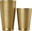 Barfly - Diamond Lattice 28 Oz & 18 Oz Stainless Steel Gold Plated cocktail Shaker Pack - M37200GD