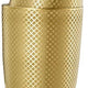 Barfly - Diamond Lattice 28 Oz & 18 Oz Stainless Steel Gold Plated cocktail Shaker Set - M37200GD