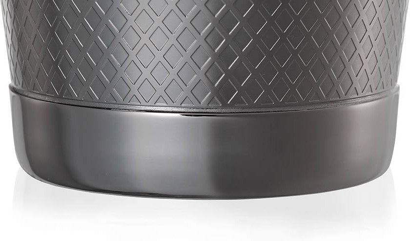 Barfly - Diamond Lattice 28 Oz & 18 Oz Stainless Steel Gun Metal Black Cocktail Shaker Pack - M37200BK