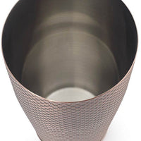 Barfly - Diamond Lattice 28 Oz Stainless Steel Antique Copper Full Size Cocktail Shaker - M37199ACP