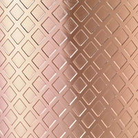Barfly - Diamond Lattice 28 Oz Stainless Steel Copper Plated Full Size Cocktail Shaker - M37199CP