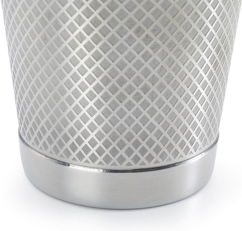 Barfly - Diamond Lattice 28 Oz Stainless Steel Full Size Cocktail Shaker - M37199