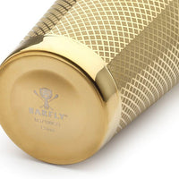 Barfly - Diamond Lattice 28 Oz Stainless Steel Gold Plated Full Size Cocktail Shaker - M37199GD