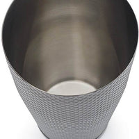 Barfly - Diamond Lattice 28 Oz Vintage Stainless Steel Gun Metal Black Full Size Cocktail Shaker - M37199BK